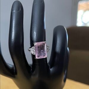 Elegant Pink Gemstone Ring
